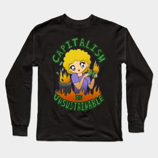 Capitalism Cutie Version 3 Long Sleeve T-Shirt